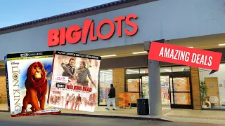 I Found Some GREAT Blu-Ray , 4K and DVD Finds at Big Lots!