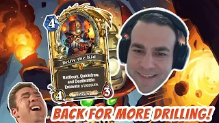 Drilly and Buffed Shell Game Rogue Run! - Hearthstone Arena