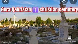 christian cemetery |gora qabristan 1843 #graveyard |The highest Cross of Asia at Karachi Pakistan