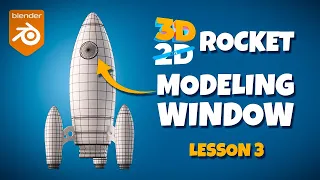 Blender Beginner Tutorial - Part 3 (Modeling Window)