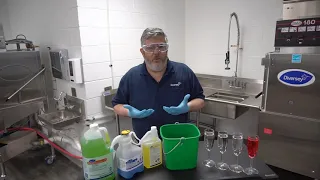 Ep: 24 Best Practices When Manually Mixing Cleaning Chemicals Diversey 2 Minute Drill