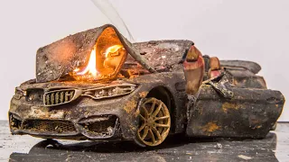 BMW M4 - Restoration Abandoned Model car