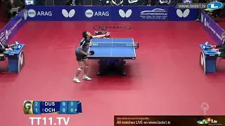 Hugo Calderano vs Timo Boll