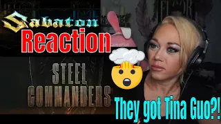 Sabaton Steel Commanders REACTION | SABATON With Tina Guo! | Sabaton Reaction | Just Jen Reacts