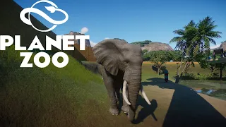 Planet Zoo S1 E19 - Слоны африканские