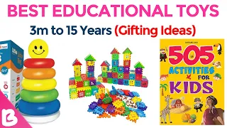 10 Best Educational Toys to keep your Kids Engaged | Learning Aid for Boys and Girls