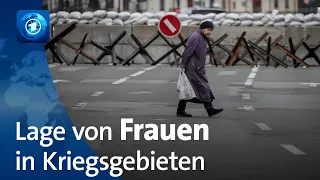 Internationaler Frauentag: Was geschieht mit Frauen in Kriegsgebieten?