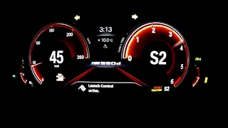 2019 BMW M550d xDrive 0-240 km/h Acceleration Run | BMW Vlog