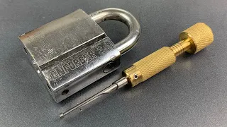 [916] Abloy 341 “Enforcer” Padlock Picked and Gutted