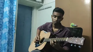 Mera Yaar Song guitar cover | Dhvani Bhanushali | Aditya Seal | Ash King | Vinod B | Piyush Shazia