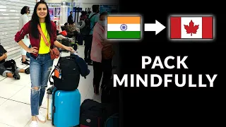 Packing for Canada in 2021 | What to Pack for Canada International Students | Indirect Route Packing