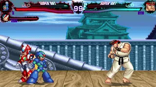 X and Zero vs. Street Fighter 2