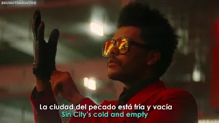 The Weeknd - Blinding Lights // Lyrics + Español // Video Official