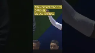 Rhenz Abando's Defense to Offense | Gilas Pilipinas