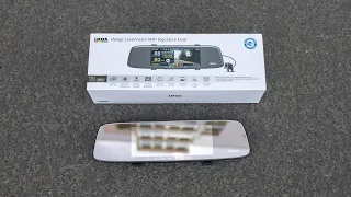 iBOX Range LaserVision WiFi Signature Dual. Распаковка и тестирование зеркала с радаром | ТЕХНОМОД