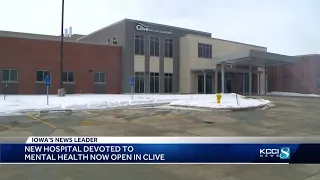 Clive mental health hospital first of its kind in central Iowa