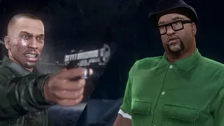 CJ Finds Out That Big Smoke Killed his Mom