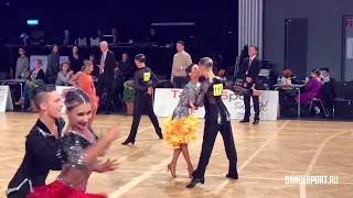 Danila Boriskin - Elizaveta Ulianova, RUS, 1/2 Samba