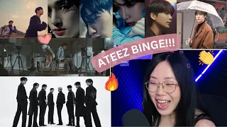 ATEEZ 'MATZ' + 'IT'S YOU' + 'YOUTH' + 'EVERYTHING' + 'NOT OKAY' MV + YUNHO Special Clip | REACTION