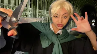 1 Minute ASMR~ Draco Malfoy plucks your negative energy 🐍 (UNPREDICTABLE TRIGGERS)