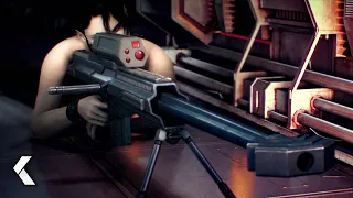 Sniper vs. Bug Queen Scene - Starship Troopers: Invasion (2012)
