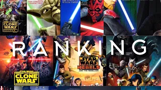 Ranking Every Season Of Every Star Wars Show - (Clone Wars, Rebels, Mandalorian, & Bad Batch)