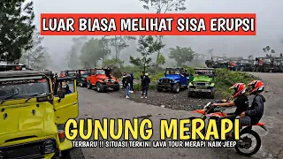 SERU !! SENSASI MELIHAT JEJAK ERUPSI GUNUNG MERAPI ! LAVA TOUR MERAPI YOGYAKARTA