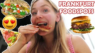 Ich teste die KRASSESTEN FOOD SPOTS IN FRANKFURT🤯🍔 (top oder flop??)