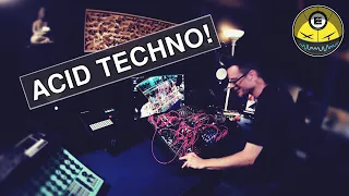 Acid Techno Live Jam with Eurorack and XoXBoX!