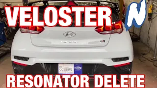 2020 Hyundai Veloster N DUAL EXHAUST w/ RESONATOR DELETE!