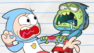 Boy's Phone Hacked By Zombie! | Boy & Dragon | Cartoons For Kids | WildBrain Fizz