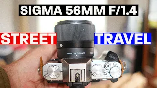 3 Reasons Why You Should Use The Sigma 56mm f/1.4 for Street & Travel Photography | Fujifilm XT30ii