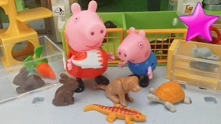 Peppa Pig animales Tienda de mascotas de Playmobil Juguetes