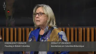 Débat d’urgence à la Chambre des communes sur les inondations en C.-B. – 24 novembre 2021