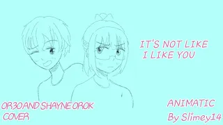 ITS NOT LIKE I LIKE YOU ANIMATIC   COVER BY OR3O AND SHAYNE OROK