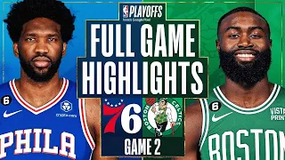 Philadelphia 76ers vs. Boston Celtics Full Game 2 Highlights | May 3 | 2022-2023 NBA Playoffs