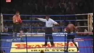 Steve Colins Vs Nigel Benn #1 (rounds 1&2) WBO Super-Middleweight - July 96