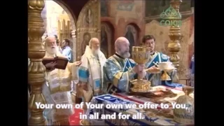 Orthodox Liturgy - Majestic Consecration - English