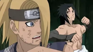 Sasuke vs Deidara Full Fight English Sub