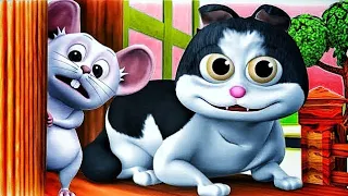 Meow Meow Billi Karti|Meow Meow Song|म्याऊँ म्याऊँ|म्याऊं म्याऊंI Meon Meon poem@Pari kids Part-2597