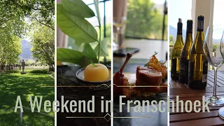 A Weekend in Franschhoek | La Petite Colombe  | Wine Tram