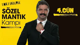 Taktiklerle Sözel Mantık Kampı / 4.GÜN / RÜŞTÜ HOCA