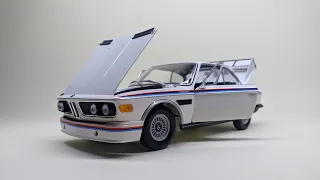 Unboxing BMW 3.0 CSL 1973 1:18 scale (Minichamps)