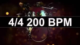 🔴 Drums Metronome 200 BPM