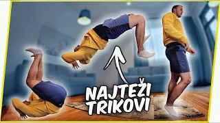 Mozzart W/ @DJOTAFREESTYLE  NAJTEŽI KUĆNI TRIKOVI! *99% NEMOGUĆE*