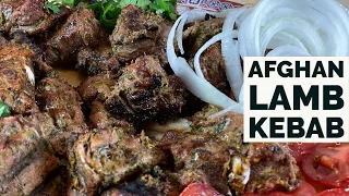 Afghan Lamb Recipe - Lamb Kebab - Mom's Secret Sauce!