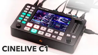 CINETREAK CINELIVE C1 Review. The most convenient video switcher with multi-picture monitoring