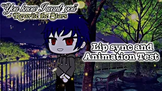 “You know I want you” | Lip sync + Animation Test 👀 | Live2D + Alight Motion | Gacha Club