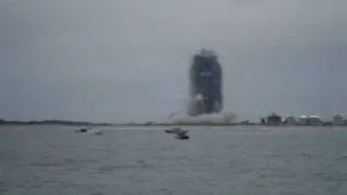 World Record Ocean Tower Implosion