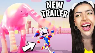 THE AMAZING DIGITAL CIRCUS - EP 2 IS HERE! (Candy Carrier Chaos TRAILER REACTION!)